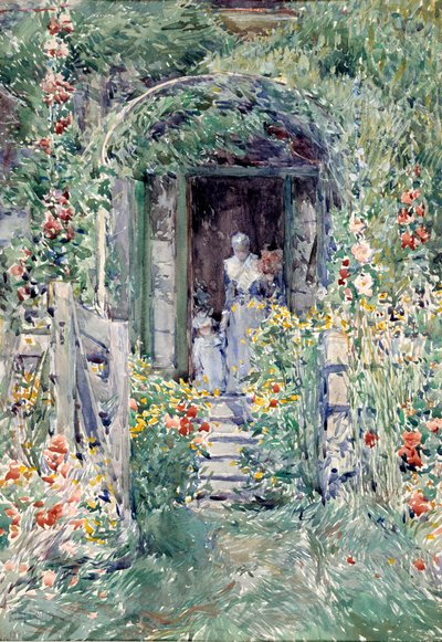 Il giardino nella sua gloria da Frederick Childe Hassam