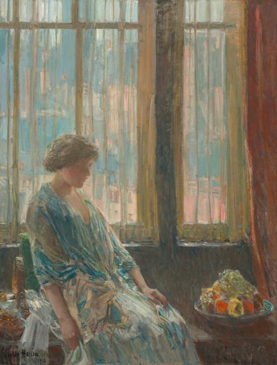 La finestra di New York da Frederick Childe Hassam