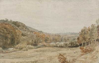 Fiume Tamar, vicino a Endsleigh, Devon da Frederick Christian Lewis the Elder