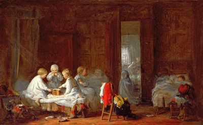 Una festa di mezzanotte, 1866 da Frederick Daniel Hardy
