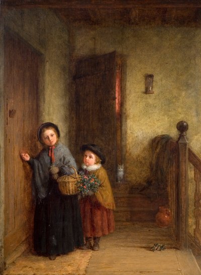 Visitatori di Natale da Frederick Daniel Hardy