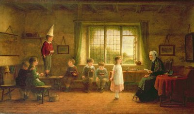 La scuola della signora, s. e d. 1899 da Frederick Daniel Hardy