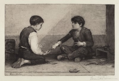 I giocatori di Mora da Frederick Dielman