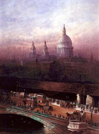 Ponte di Blackfriars e St. Paul