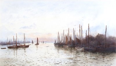 La flotta di aringhe, Stornoway da Frederick E.J. Goff