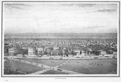 Chowringhee, Calcutta, India, c1840s da Frederick Fiebig