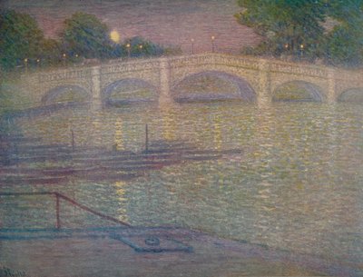 Ponte di Richmond, Surrey, 1932, c. 1932 da Frederick Francis Foottet