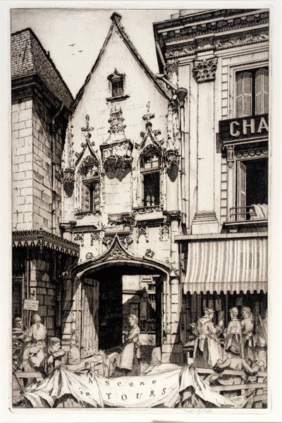 A Scene in Tours da Frederick G. Hall