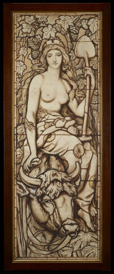 Terra, dalla serie I Quattro Elementi, c.1888-89 da Frederick G. Smith