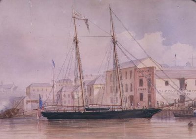Circular Quay, c.1855 da Frederick Garling