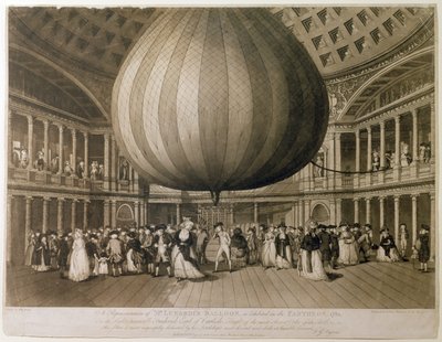 Vista interna del Pantheon, Oxford Street, Londra, 1785 da Frederick George Byron