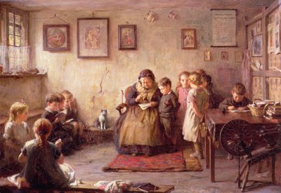La scuola della signora da Frederick George Cotman