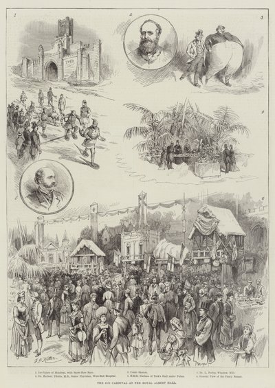 Il Carnevale del Ghiaccio alla Royal Albert Hall da Frederick George Kitton