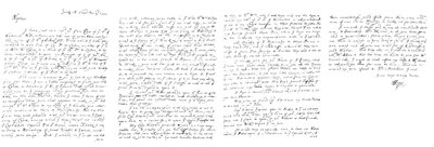 Lettera di Samuel Pepys a John Jackson, Esq, 1700 1865 da Frederick George Netherclift