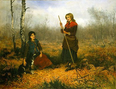 Raccogliendo foglie da Frederick Gerald Kinnaird