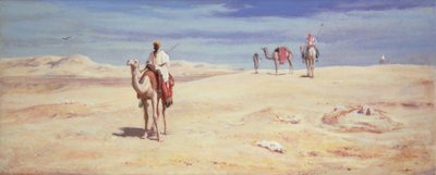 Arabi nel deserto da Frederick Goodall
