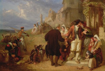Partenza del coscritto bretone da Frederick Goodall