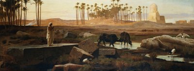 Memphis, sul Nilo, 1882 da Frederick Goodall