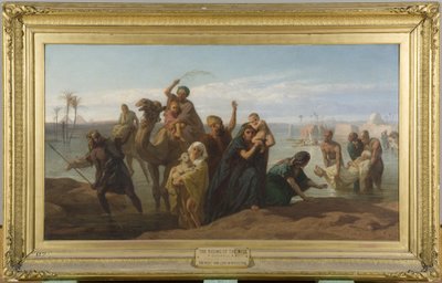 La piena del Nilo da Frederick Goodall