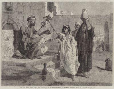 Il canto dello schiavo nubiano da Frederick Goodall