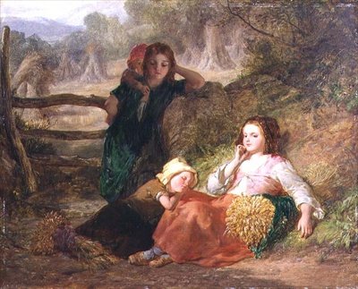 Gleaners stanchi da Frederick Goodall