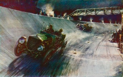 Nel 1907 S F Edge, guidando la Napier da solo, riuscì a mantenere 60 mph per 24 ore, il primo record sulla nuova pista di Brooklands da Frederick Gordon (after) Crosby