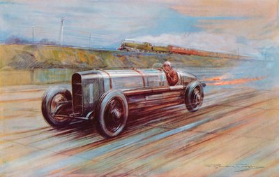 Il motore aeronautico a 12 cilindri Sunbeam reso famoso da K Lee Guinness a Brooklands e l