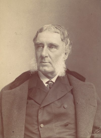 [Uomo con Baffi Laterali], 1870-80 da Frederick Gutekunst