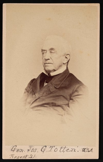 Ritratto del Gen. Joseph Gilbert Totten 1788-1864, Prima del 1864 da Frederick Gutekunst