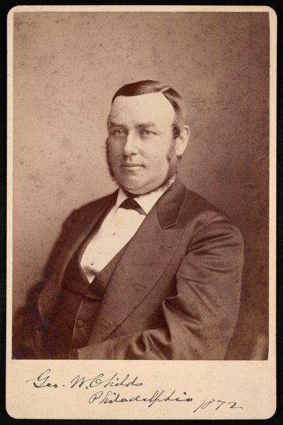 Ritratto di George William Childs 1829-1894, 1872 da Frederick Gutekunst