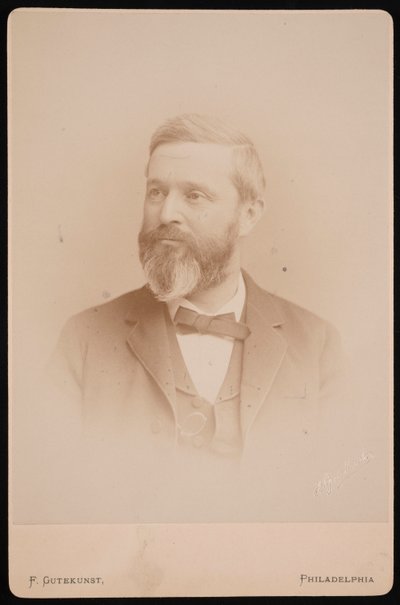 Ritratto di Horatio Curtis Wood, Jr. 1841-1920, 1889 da Frederick Gutekunst