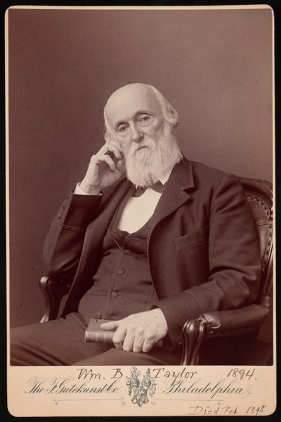 Ritratto di William Bower Taylor 1821-1895 da Frederick Gutekunst