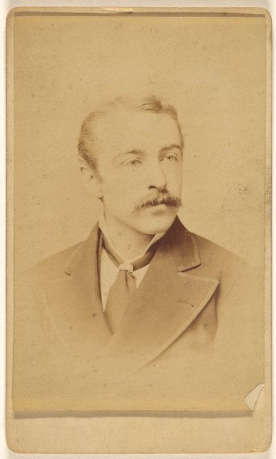 [Uomo non identificato con baffi] da Frederick Gutekunst