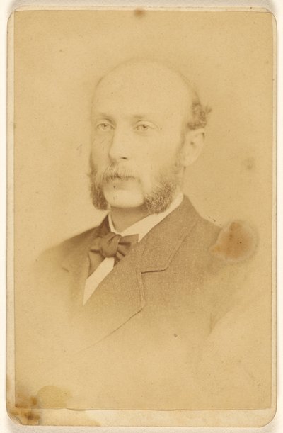 [Uomo non identificato con baffi e montoni] da Frederick Gutekunst