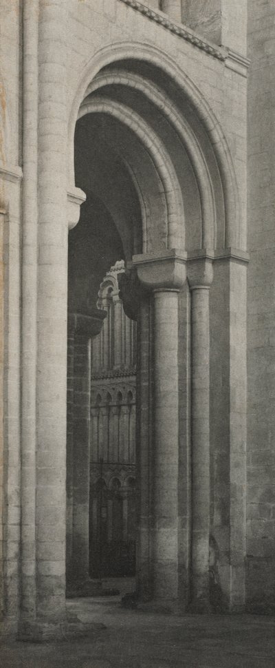 Cattedrale di Ely, Navata, Angolo Sud-Ovest, c. 1899 da Frederick Henry Evans