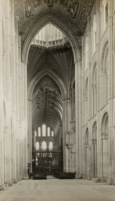 Cattedrale di Ely: Navata a est, dall