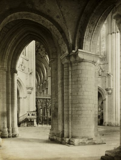 Cattedrale di Ely: Ottagono dalla navata nord da Frederick H. Evans