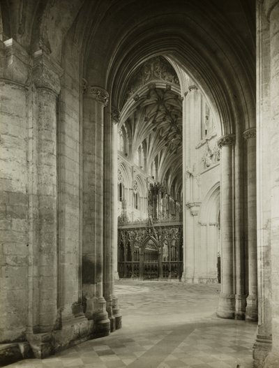Cattedrale di Ely: Ottagono dalla navata sud da Frederick H. Evans