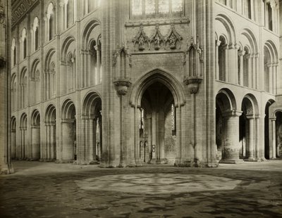 Cattedrale di Ely: Ottagono nella navata e transetto nord da Frederick H. Evans