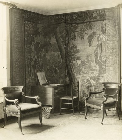 Kelmscott Manor: Nella sala degli arazzi da Frederick H. Evans