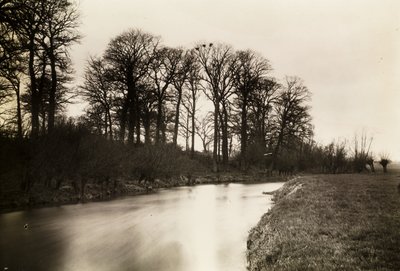 Kelmscott Manor: Il Tamigi Vicino al Maniero da Frederick Henry Evans