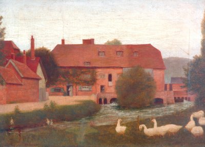 Ruscello del mulino, 1876 da Frederick Hamilton Jackson