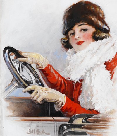 Dorothy Levitt, la ragazza più veloce del mondo da Frederick Hammersley Ball