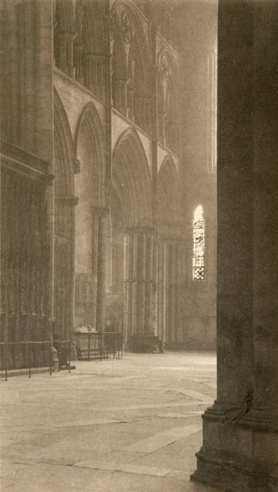 Prefettura di Augers-Schermo di Archi XI-XII Secolo da Frederick Henry Evans