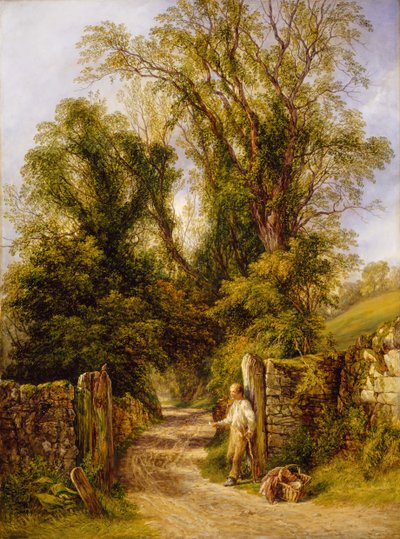 Uno scorcio di Wharfdale, Yorkshire da Frederick Henry Henshaw