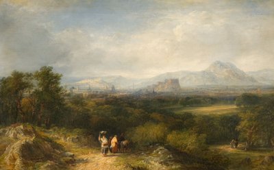 Edimburgo da Corstorphine, 1846 da Frederick Henry Henshaw