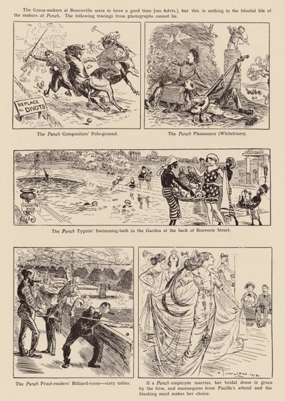 Disegni da "Punch" da Frederick Henry Townsend