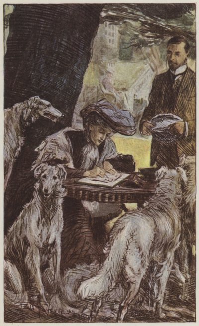 Illustrazione per They di Rudyard Kipling (litografia a colori) da Frederick Henry Townsend