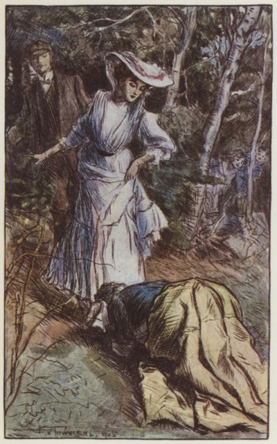 Illustrazione per They di Rudyard Kipling (litografia a colori) da Frederick Henry Townsend