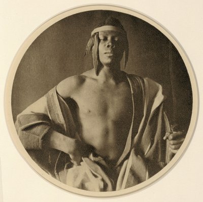 Un capo etiope, 1887 da Frederick Holland Day
